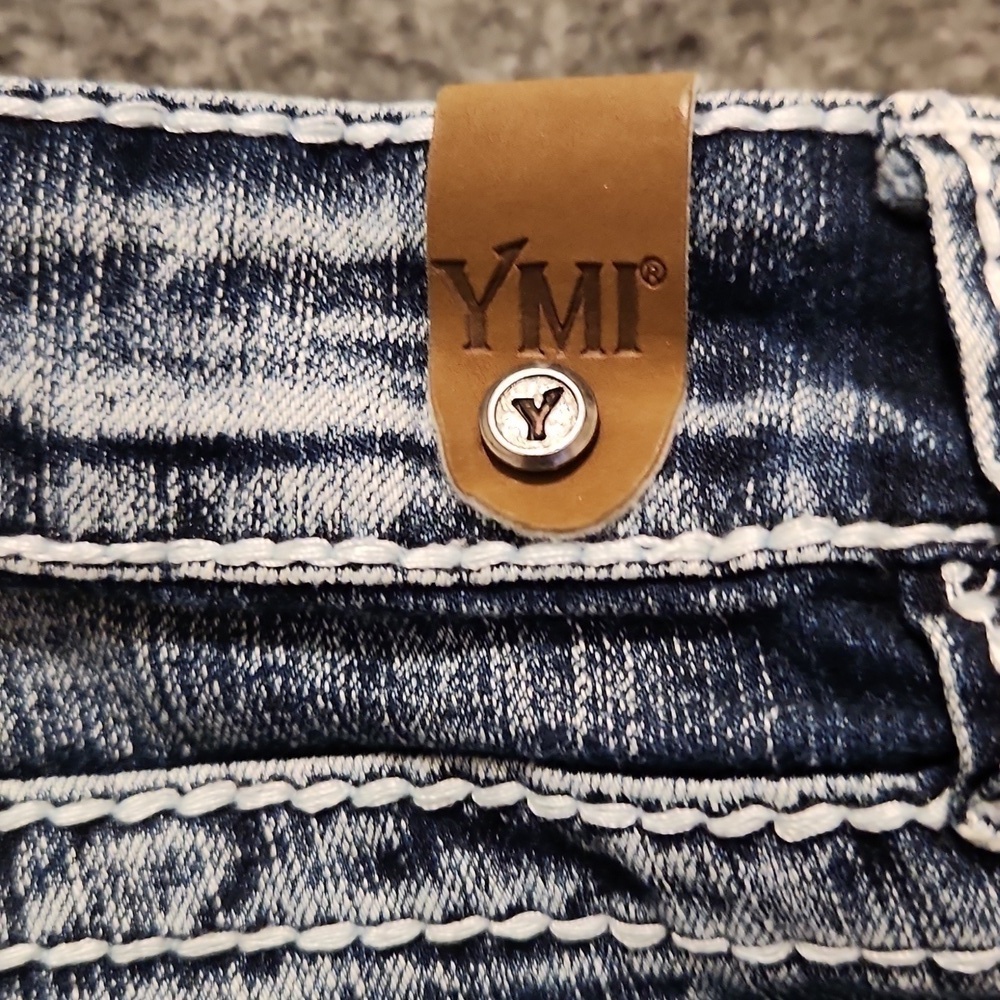 [YMI] Cuffed Flap Pocket Capris - Size 9 - Picture 10 of 11